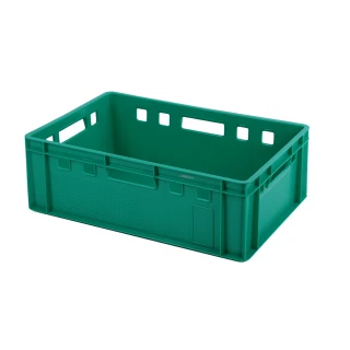 Pojemnik plastikowy E2 600x400 mm, zielony [PPZE2W]
